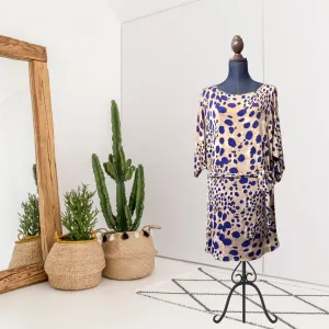 Leopard Print Shirt Dress