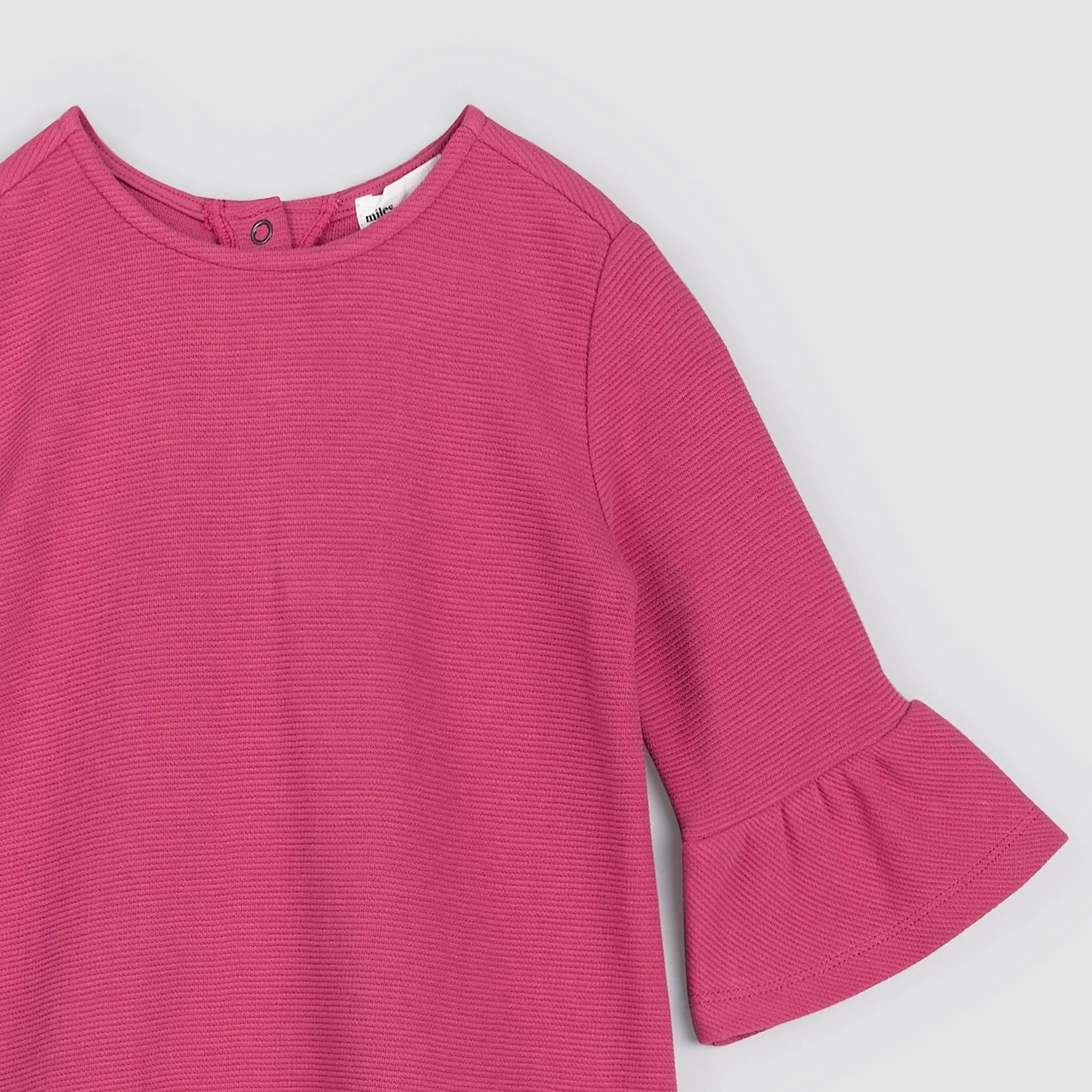 Magenta Ottoman Dress