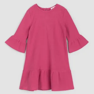 Magenta Ottoman Dress