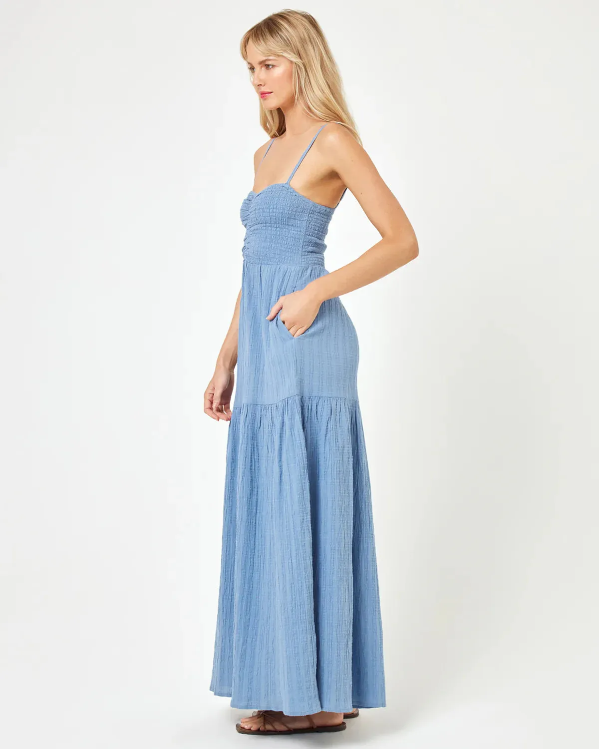 Mallorca Dress - Baltic