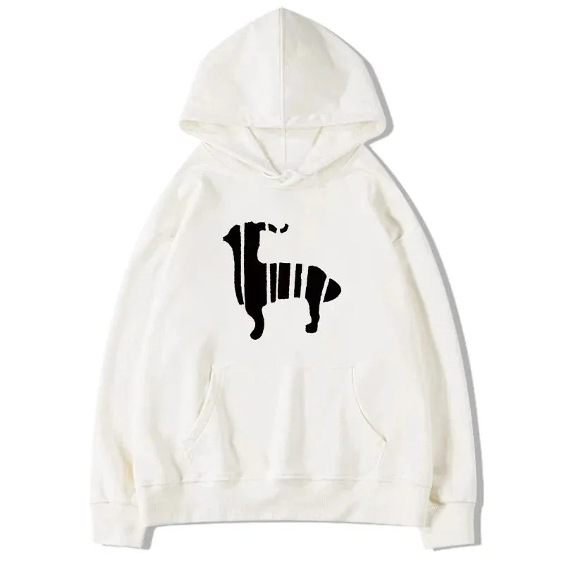 Metaversmall Pure Color Hooded Fashion Printing Women Hoodies Chic Drawstring Pocket Simple Casual Loose Basic 4-colors Female Hoodies