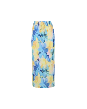MIAMI CRINKLE SKIRT BUTTERCUP