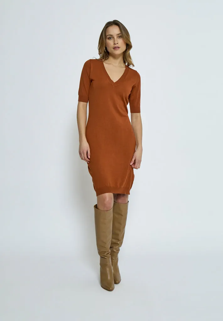 MSMilla Knit Dress - Desert Sand