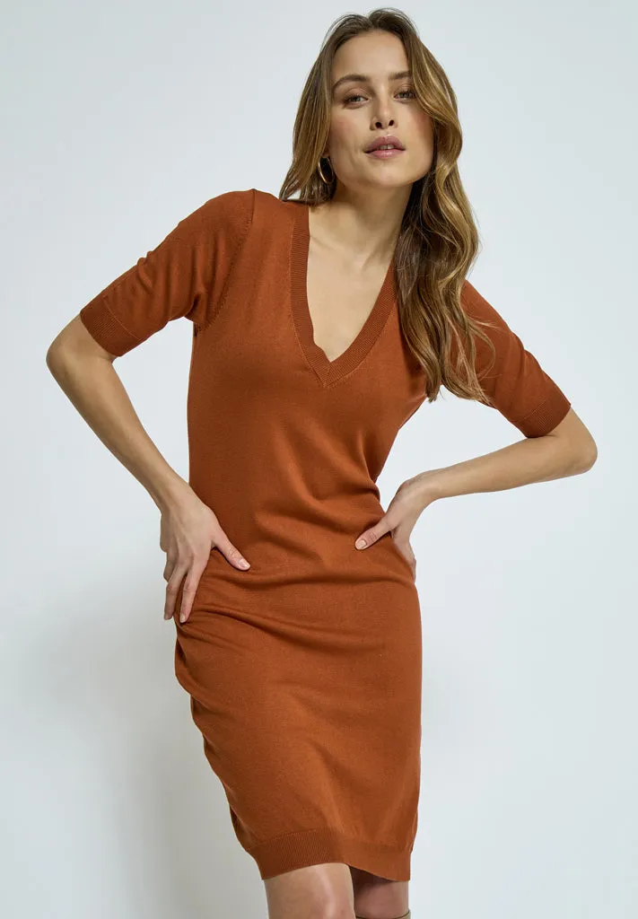 MSMilla Knit Dress - Desert Sand