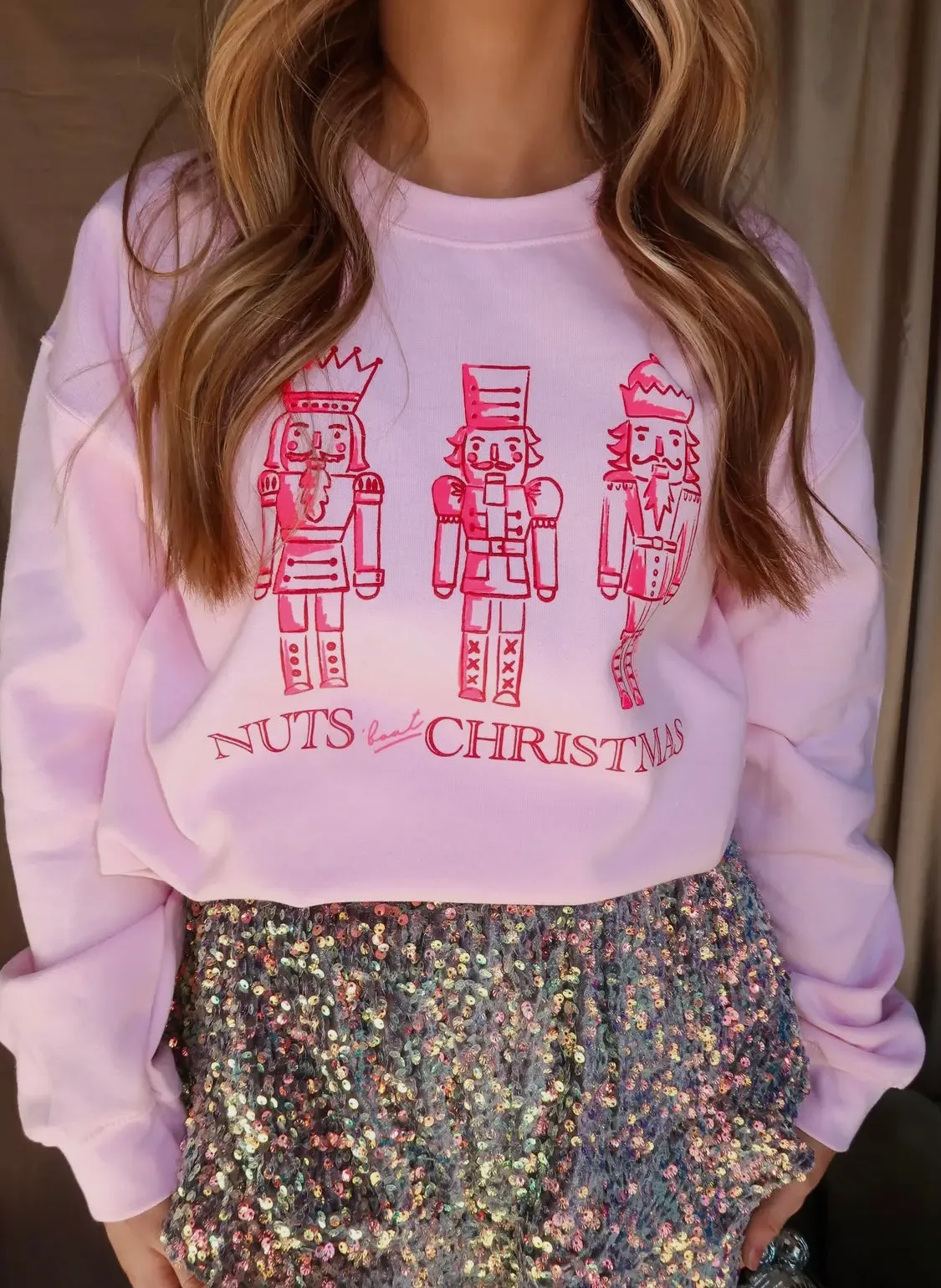 Nuts About Christmas Crewneck Sweatshirt