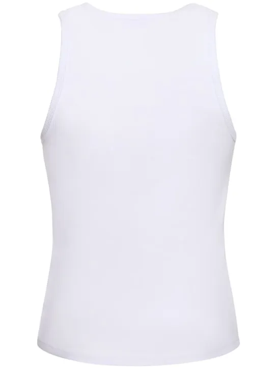 Off-White   Off Stamp cotton blend tank top 