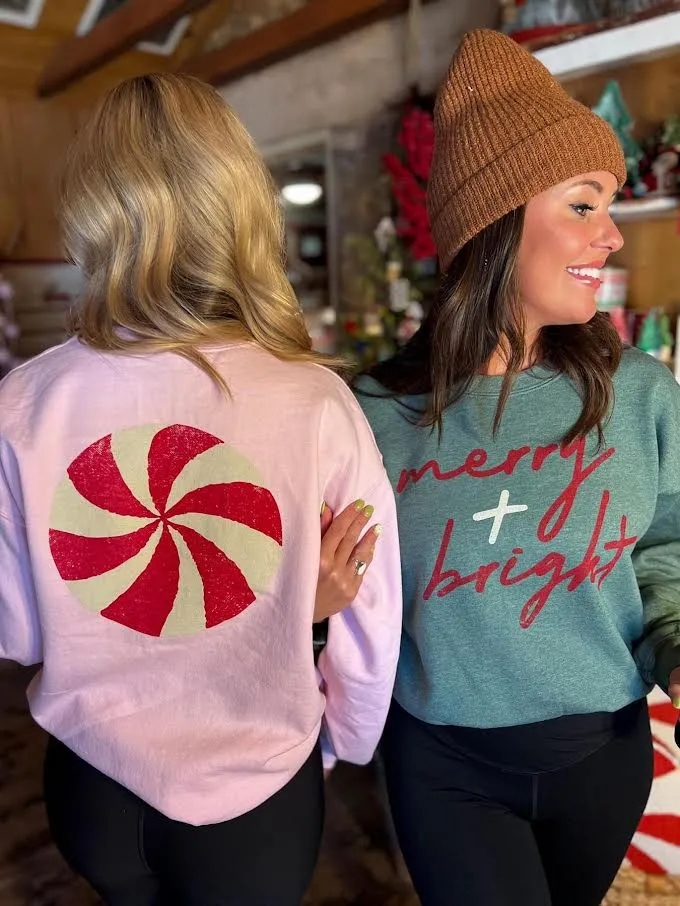 OLIVER & OTIS MERRY & BRIGHT SWEATSHIRT