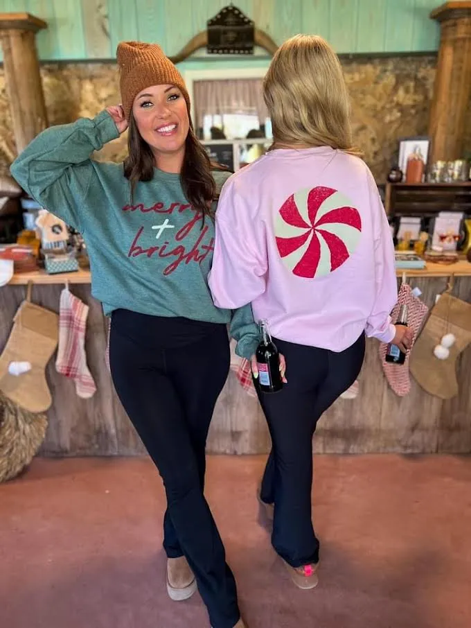 OLIVER & OTIS MERRY & BRIGHT SWEATSHIRT