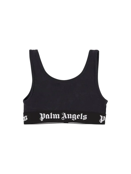Palm Angels   Logo band active tech tank top 