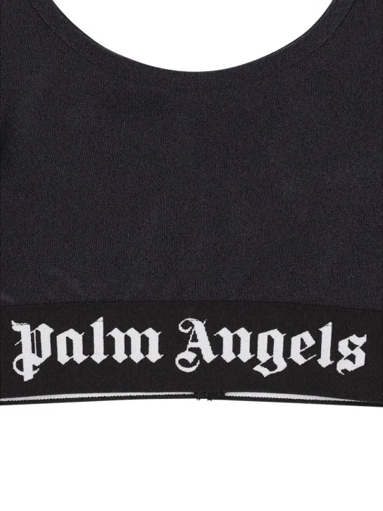 Palm Angels   Logo band active tech tank top 
