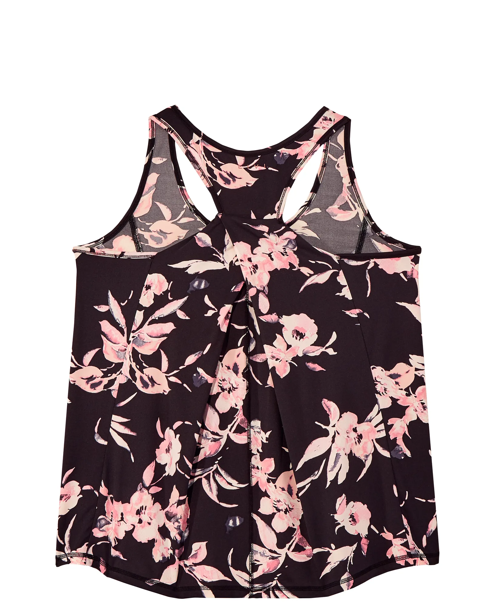Peppermint Tank | Black / Pink