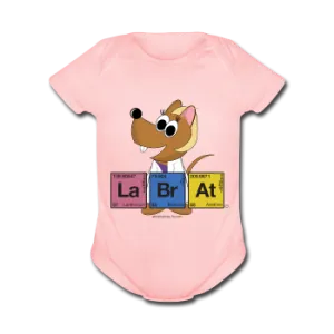 "Lab Rat Periodic Table" - Baby Short Sleeve One Piece