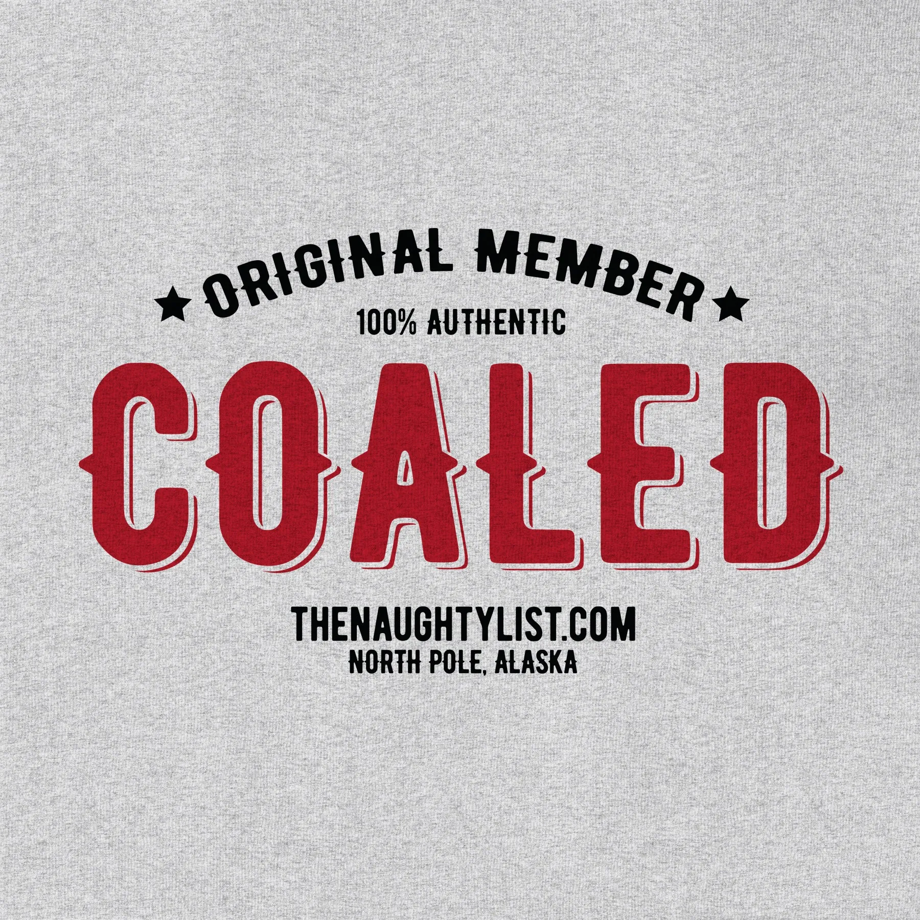 "Original Member" Coaled Youth Hooded Fleece Pullover