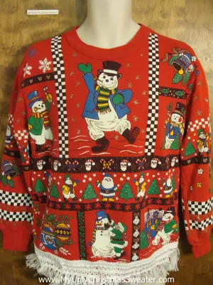 Red Best Classic Christmas Sweatshirt