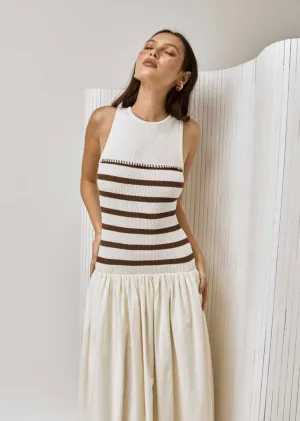 Rhythm Stripe Mix Dress