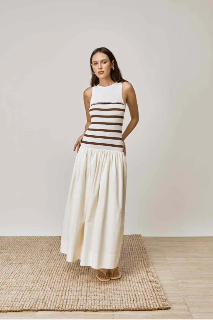 Rhythm Stripe Mix Dress