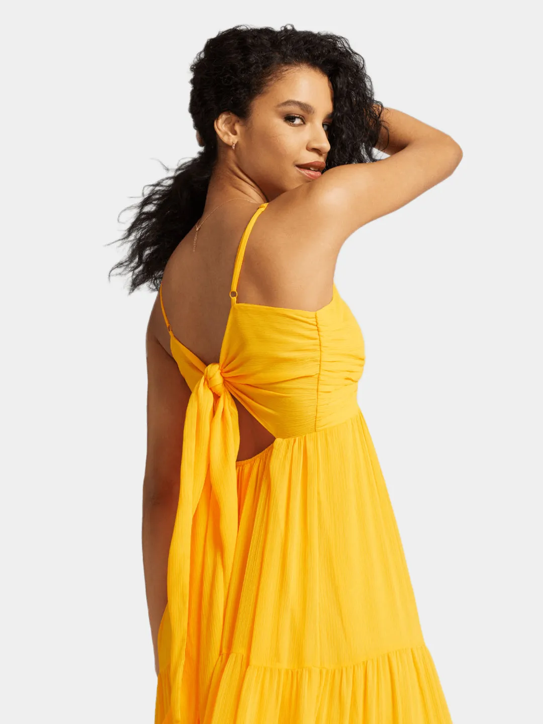 Ring Cut Out Maxi Dress