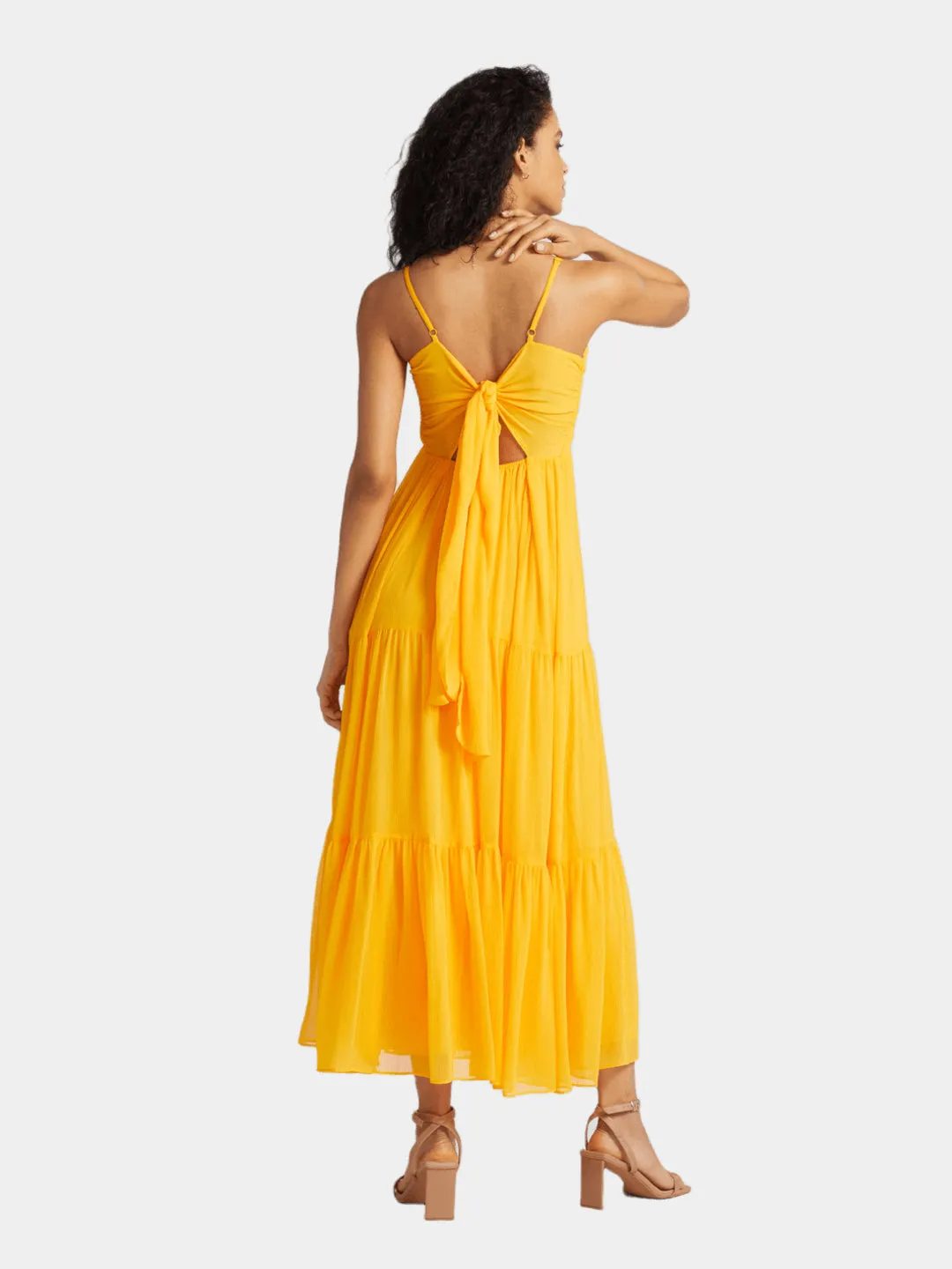 Ring Cut Out Maxi Dress