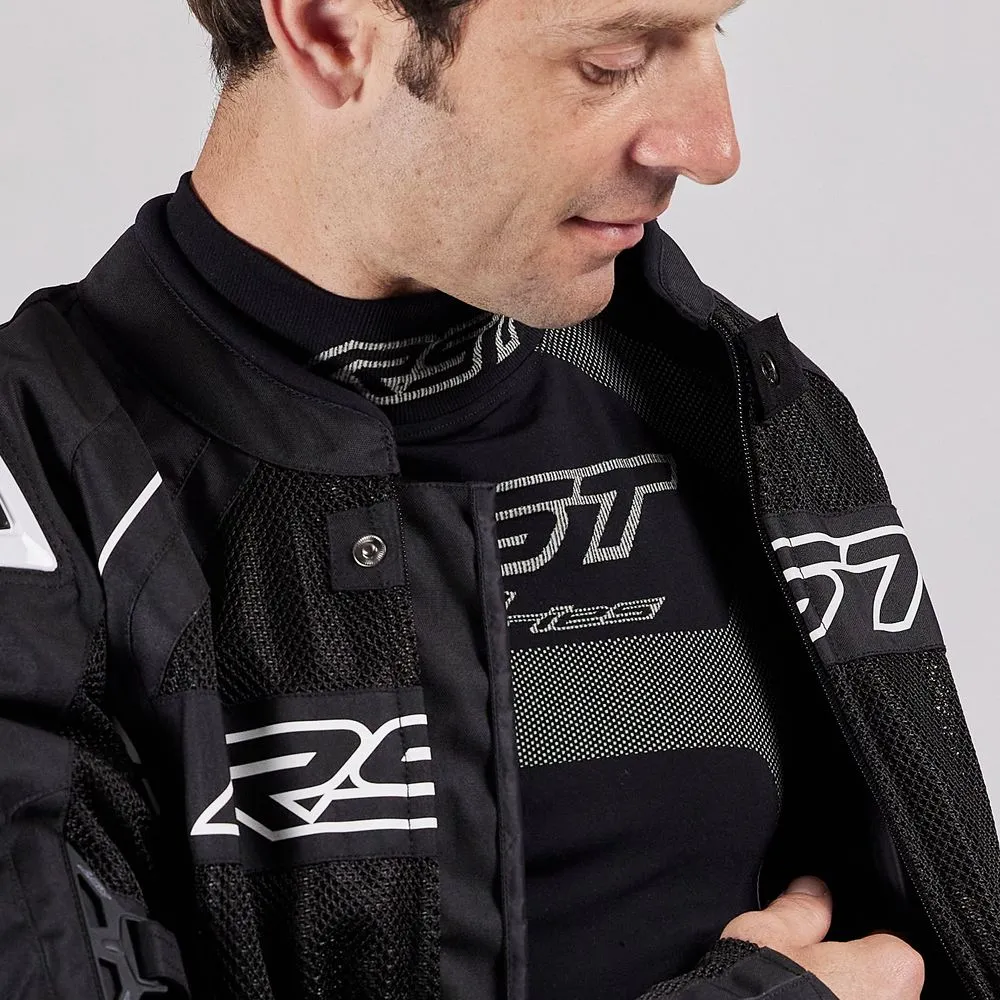 RST Tech X Coolmax Mens Long Sleeves Base Layer Top Black