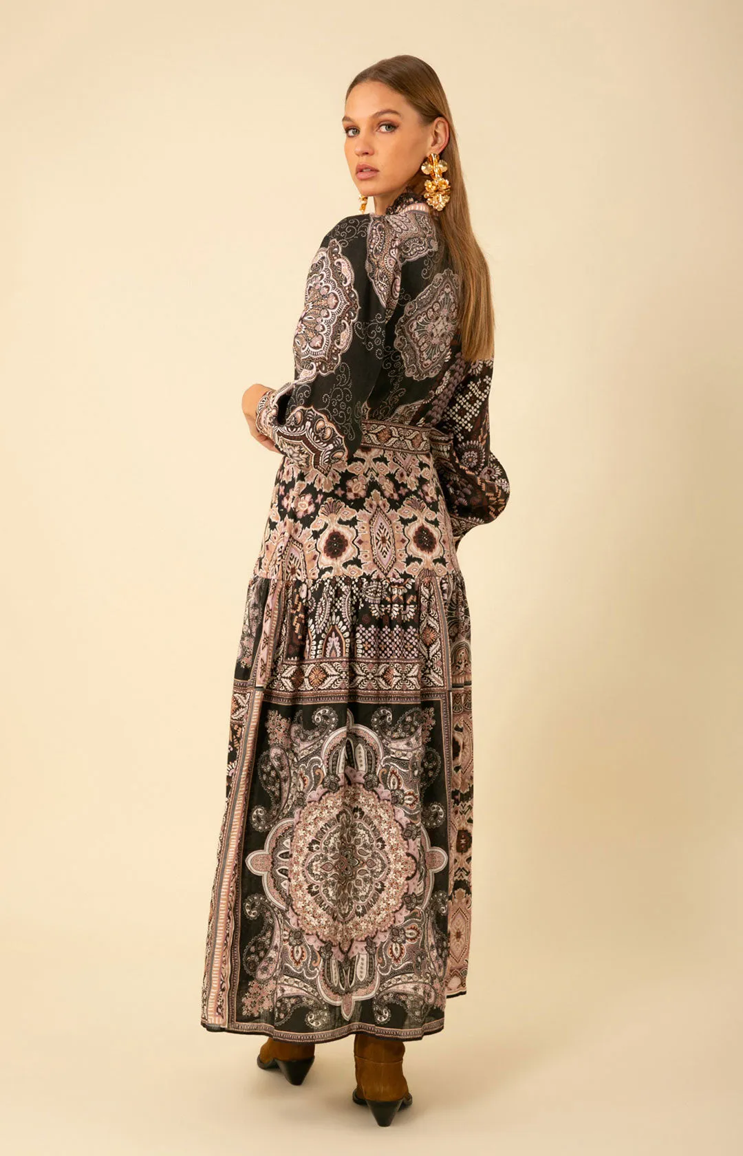 Samara Linen Maxi Dress