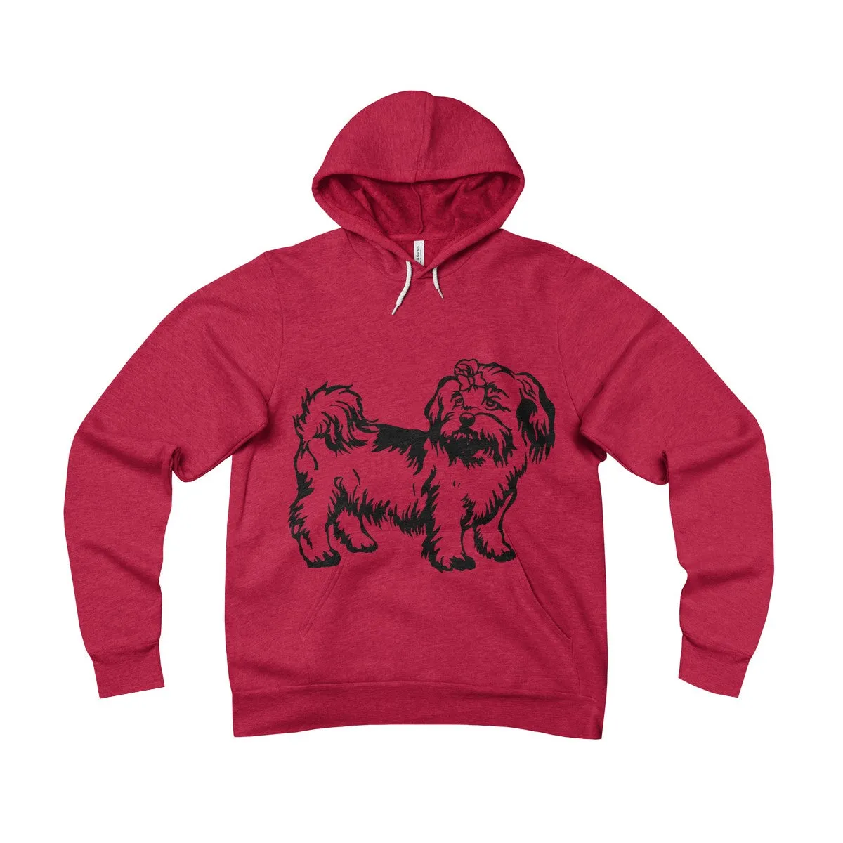 Shih Tzu Unisex Sponge Fleece Pullover Hoodie