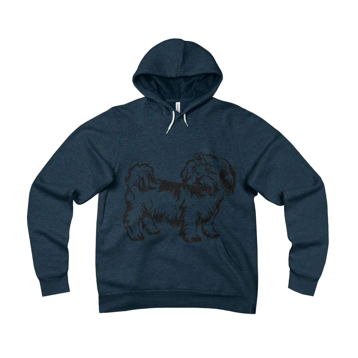 Shih Tzu Unisex Sponge Fleece Pullover Hoodie