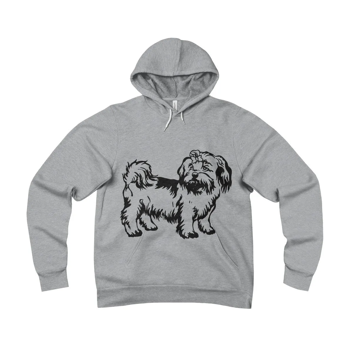 Shih Tzu Unisex Sponge Fleece Pullover Hoodie