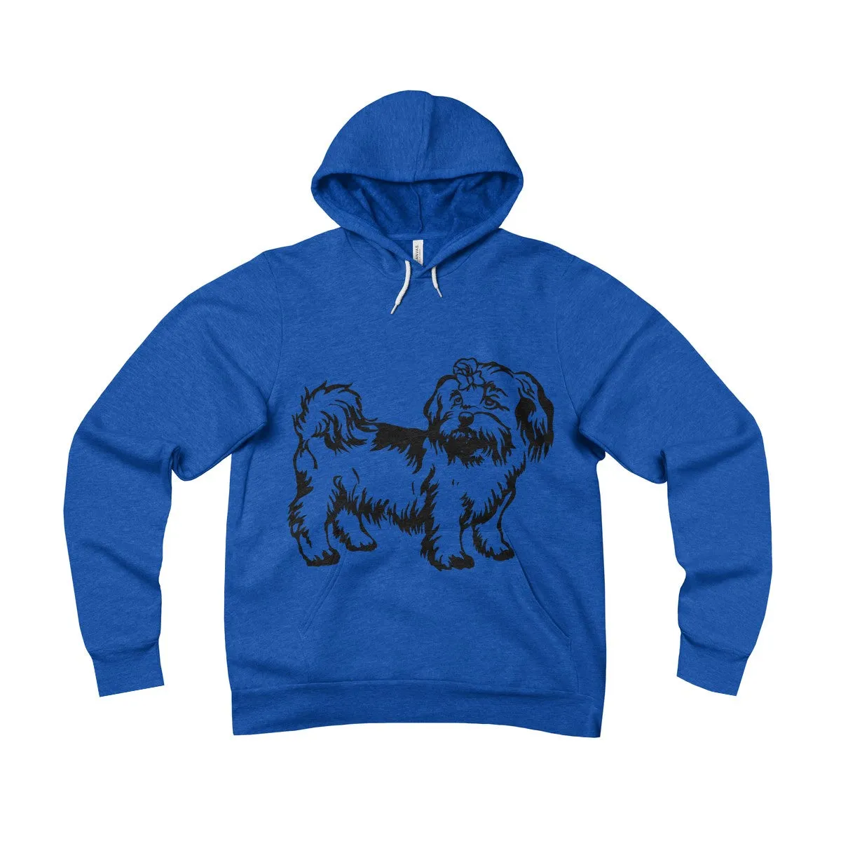 Shih Tzu Unisex Sponge Fleece Pullover Hoodie