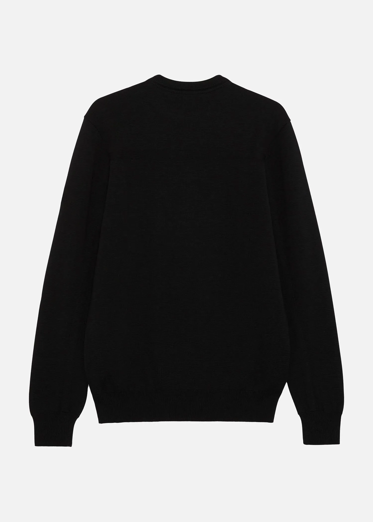SI MILANO KNIT CREW BLACK