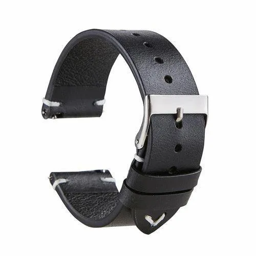 Six-color Retro Oil Wax Discoloration Leather Watch Strap