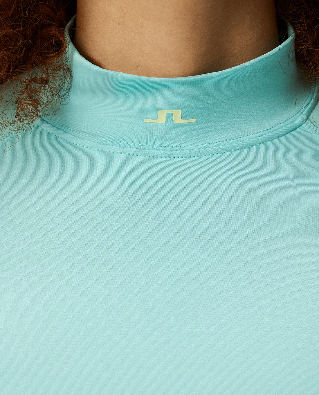 SIZE M - J.Lindeberg Asa Soft Compression Top Aruba Blue