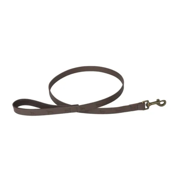 Sophie Allport Woof Leather Dog Lead