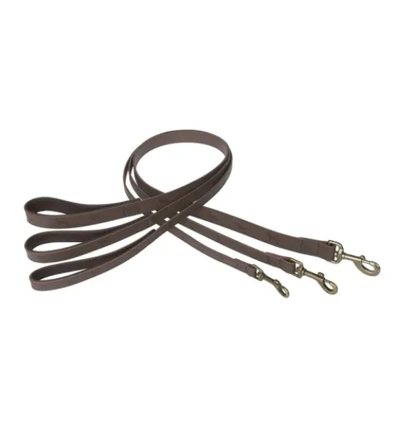 Sophie Allport Woof Leather Dog Lead