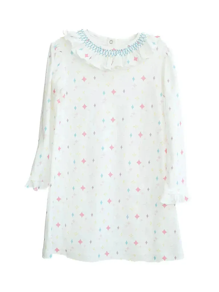Sparkle Ruffle Knit Dress