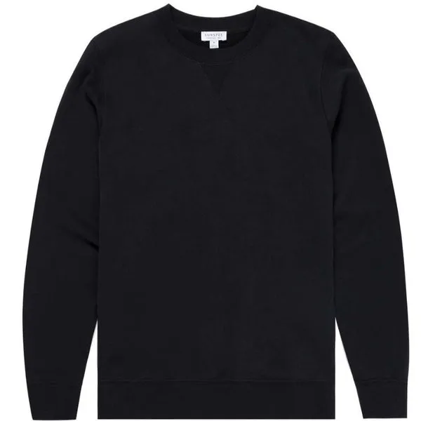 Sunspel Sweatshirt - Black