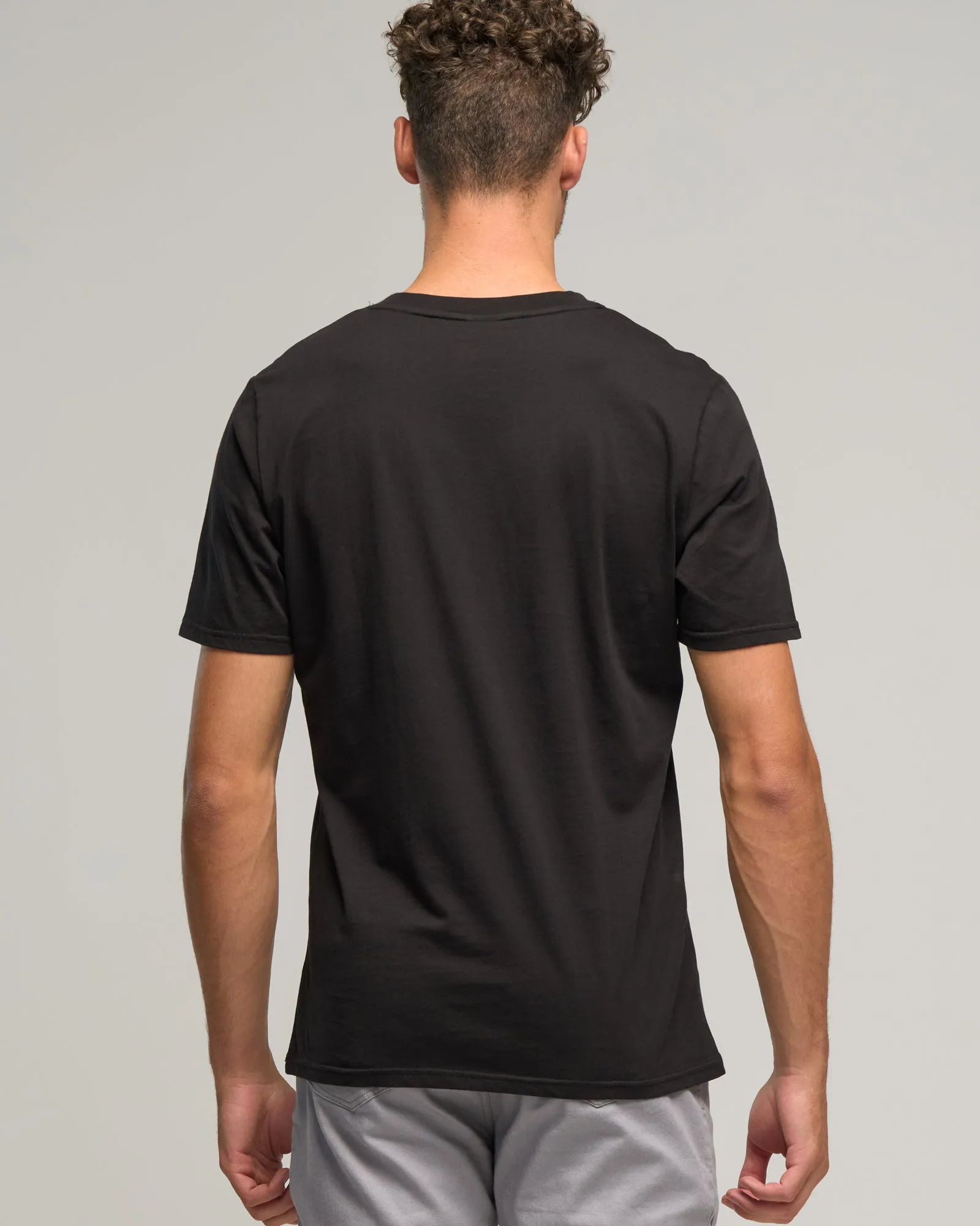 SUPIMA COTTON SS CREW NECK TEE