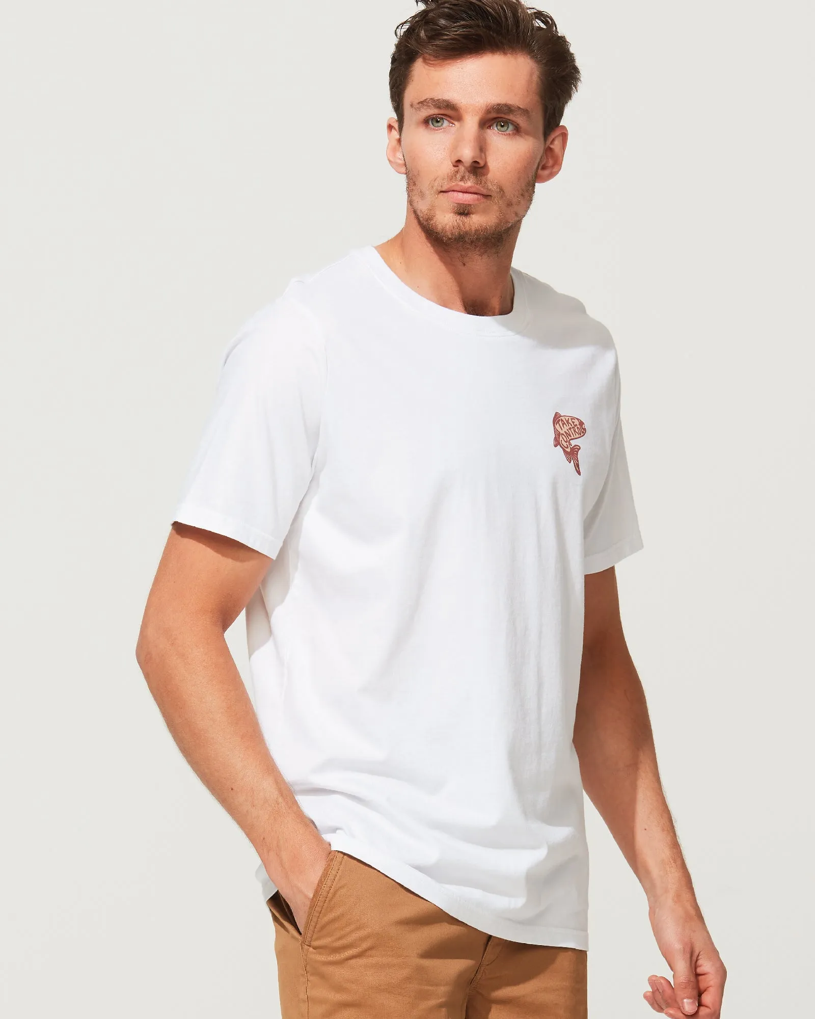SUPIMA COTTON TAKE CONTROL TEE