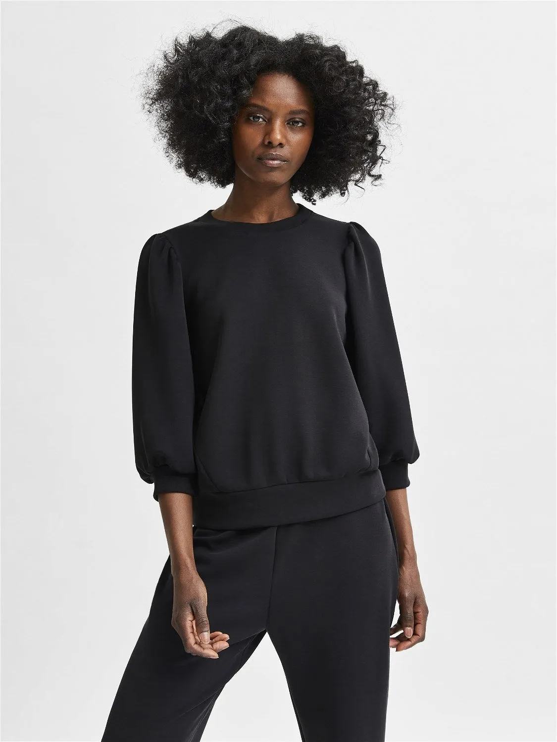 TENNY SWEAT BLACK/ECRU