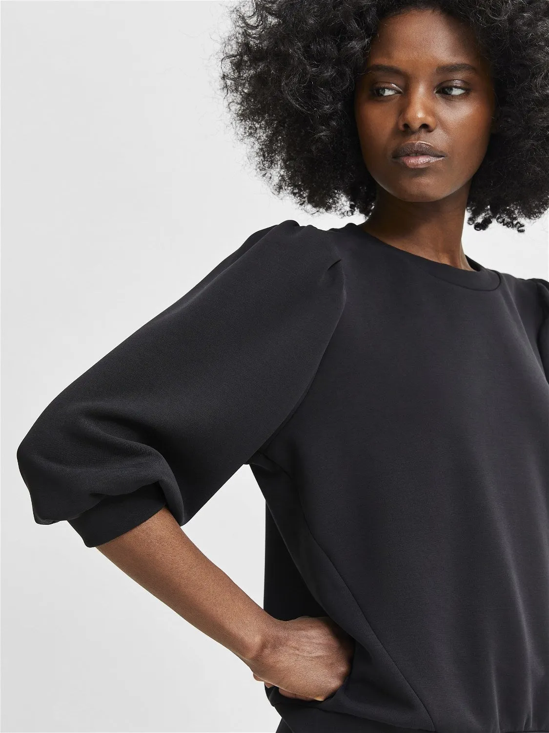 TENNY SWEAT BLACK/ECRU