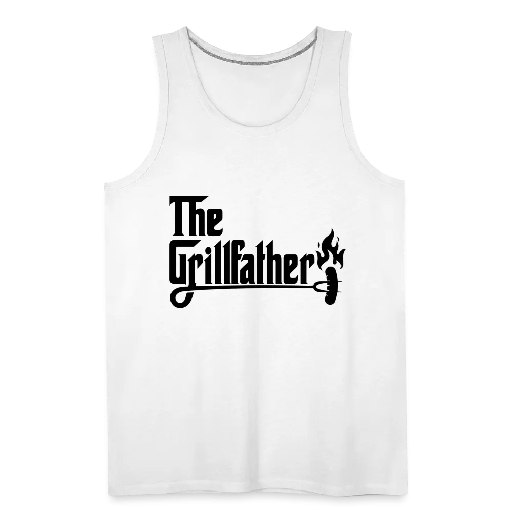 The Grillfather Men’s Premium Tank Top (BBQ Grilling Dad)