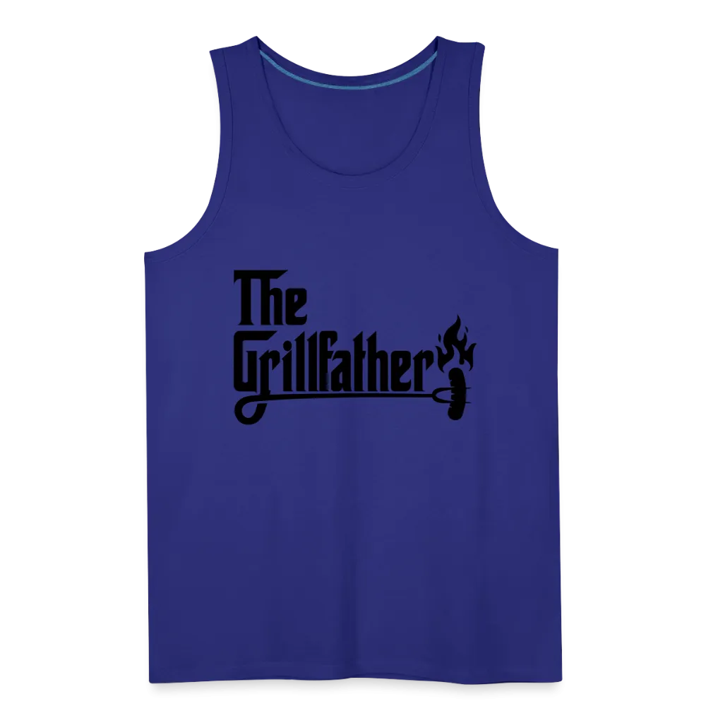 The Grillfather Men’s Premium Tank Top (BBQ Grilling Dad)