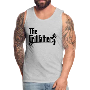 The Grillfather Men’s Premium Tank Top (BBQ Grilling Dad)