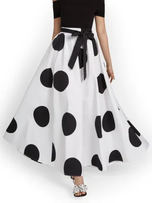 Tie-Waist High-Low Maxi Skirt Tie-Waist High-Low Maxi Skirt