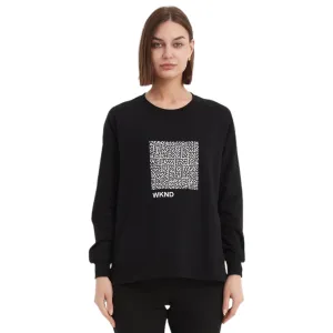 Tirelli Printed Sweatshirt Black