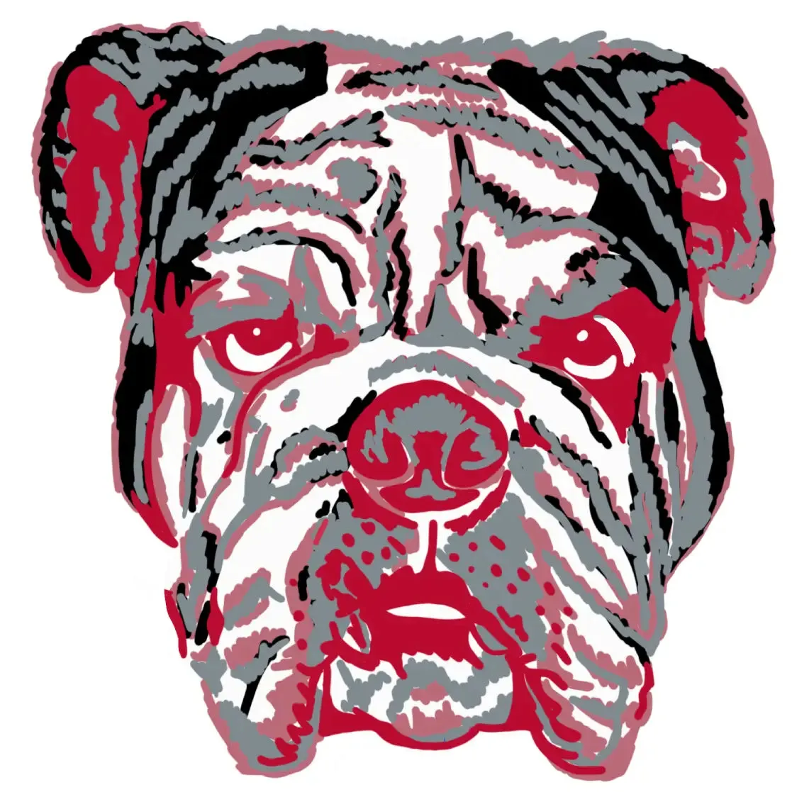 UGA Bulldogs Graphic Tee