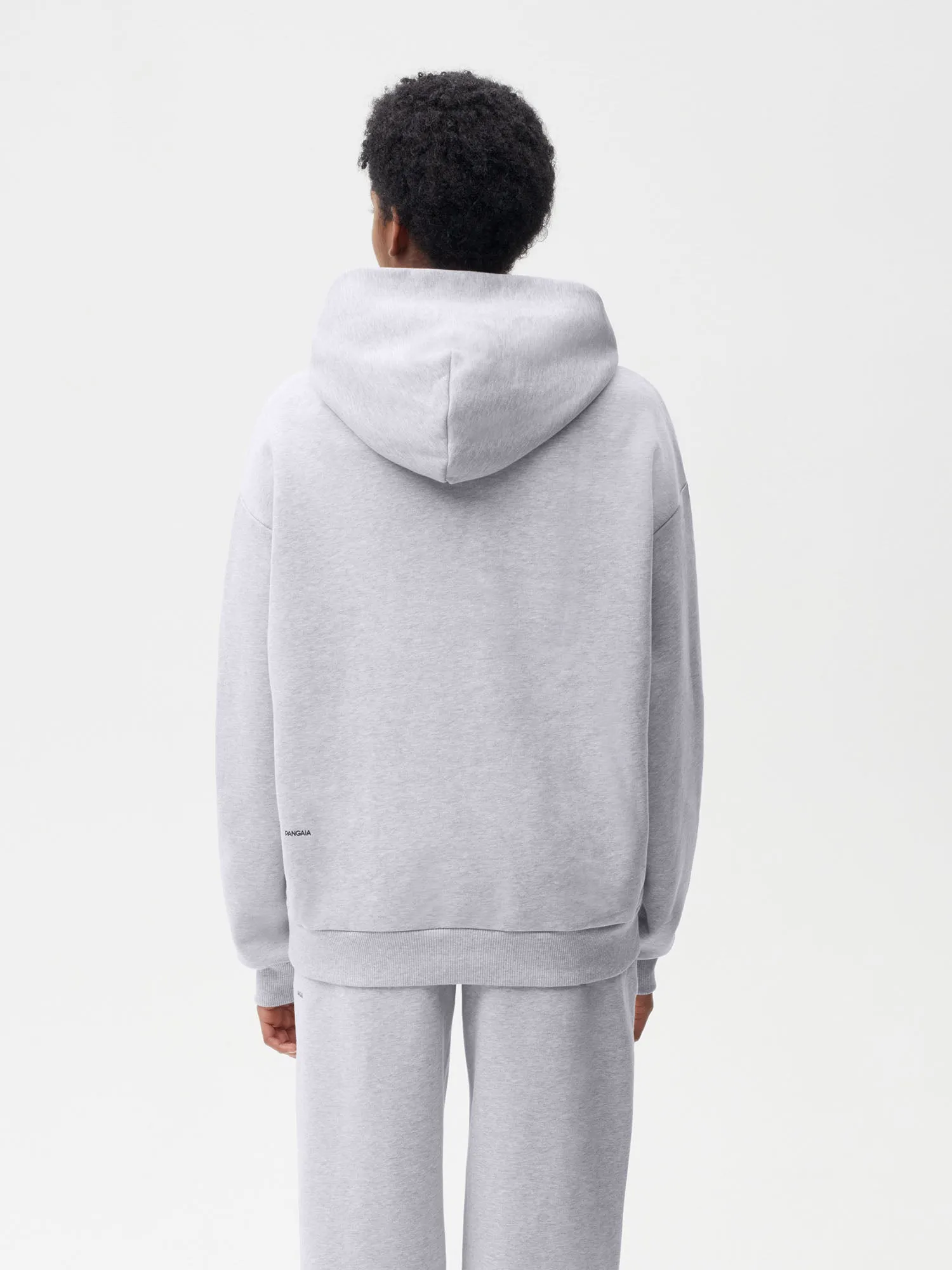 Womens 365 Heavyweight Hoodie—grey marl