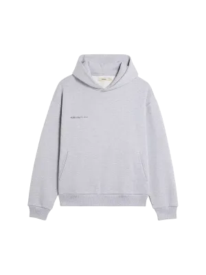 Womens 365 Heavyweight Hoodie—grey marl