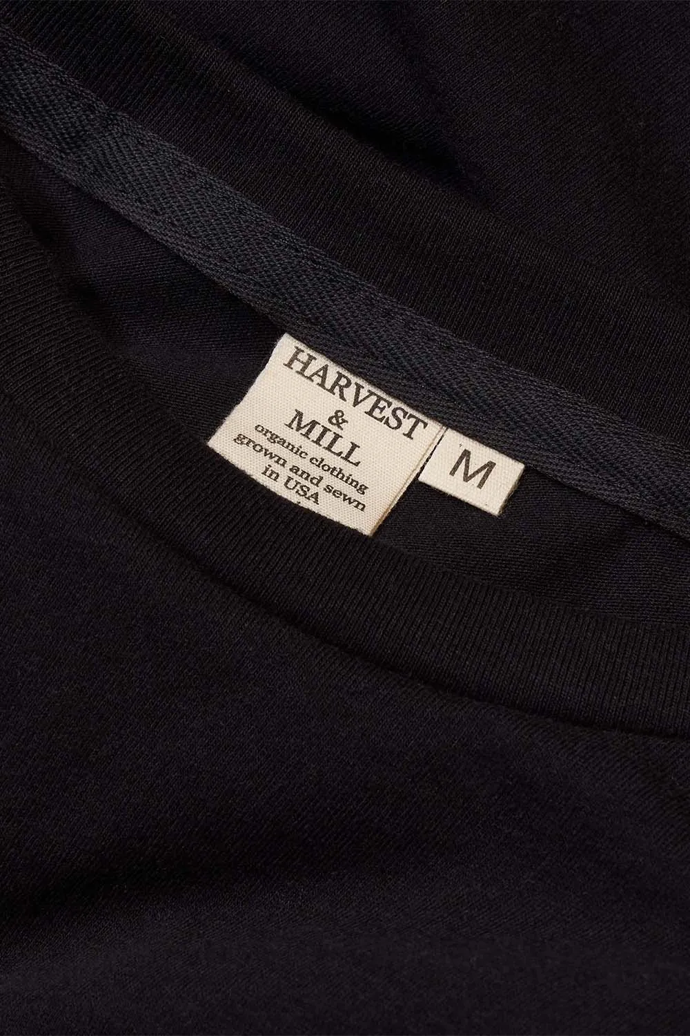 Women's Organic Raglan in Black