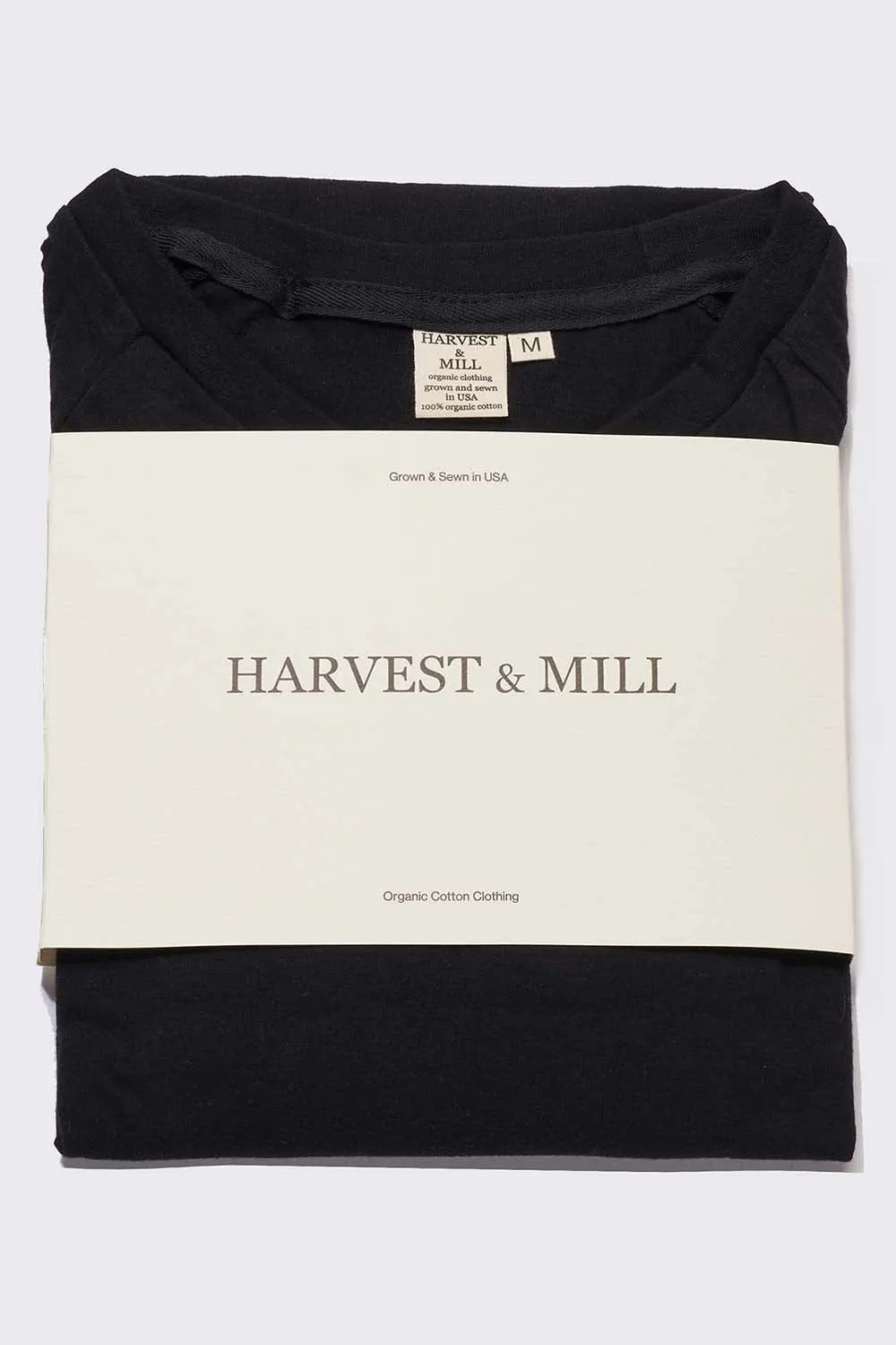Women's Organic Raglan in Black