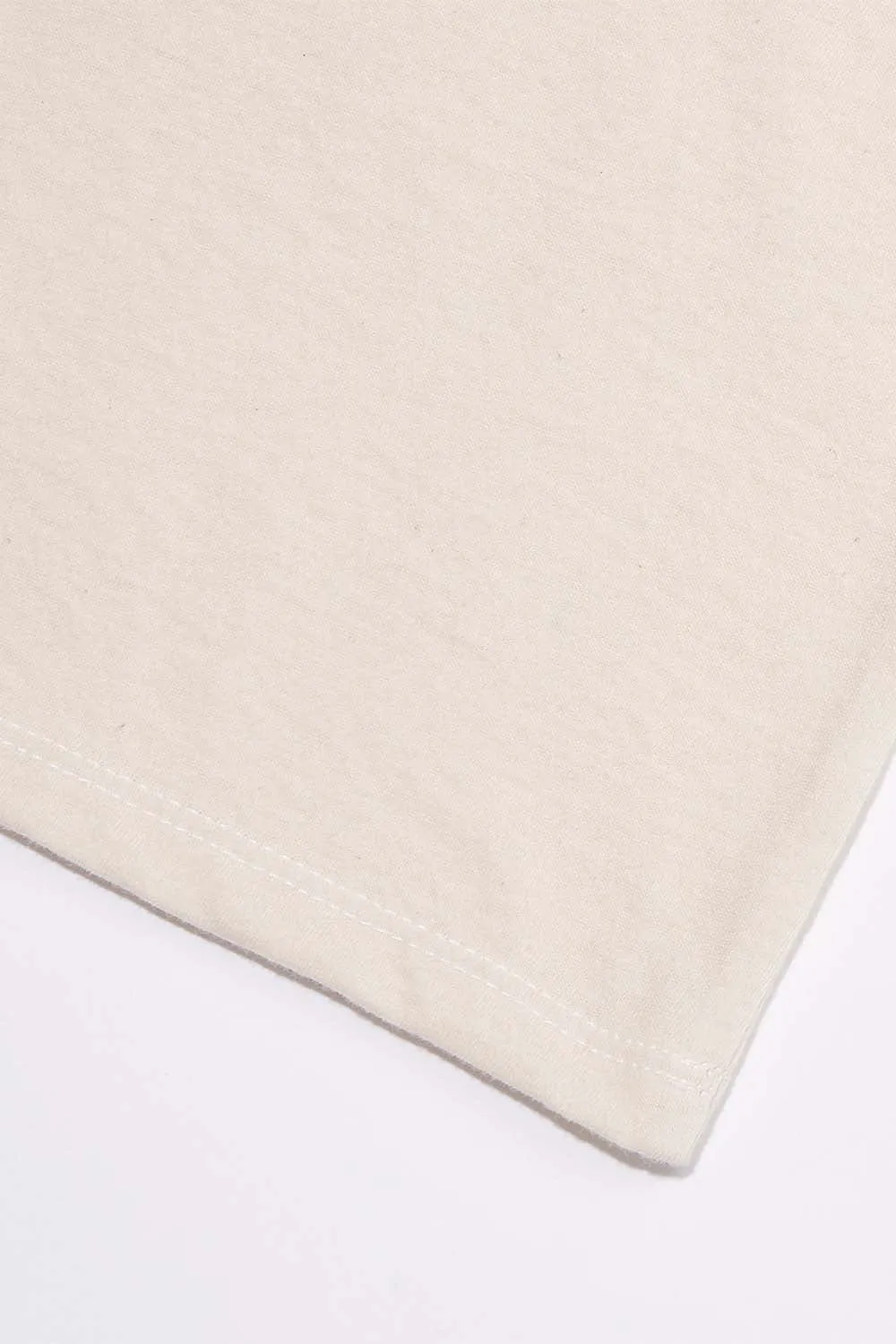 Women's Organic Raglan in Natural